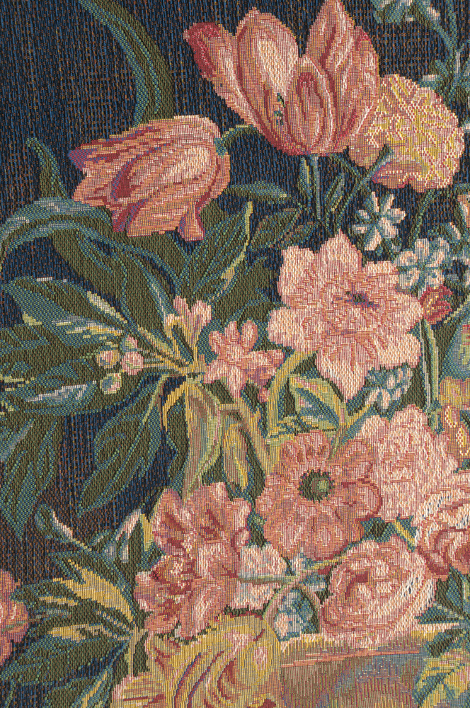 Bouquet XVIII in Bleu French Tapestry | Close Up 1
