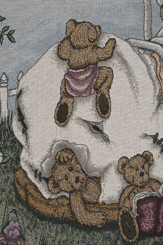 The More the Merrier Tapestry Throw | Close Up 1
