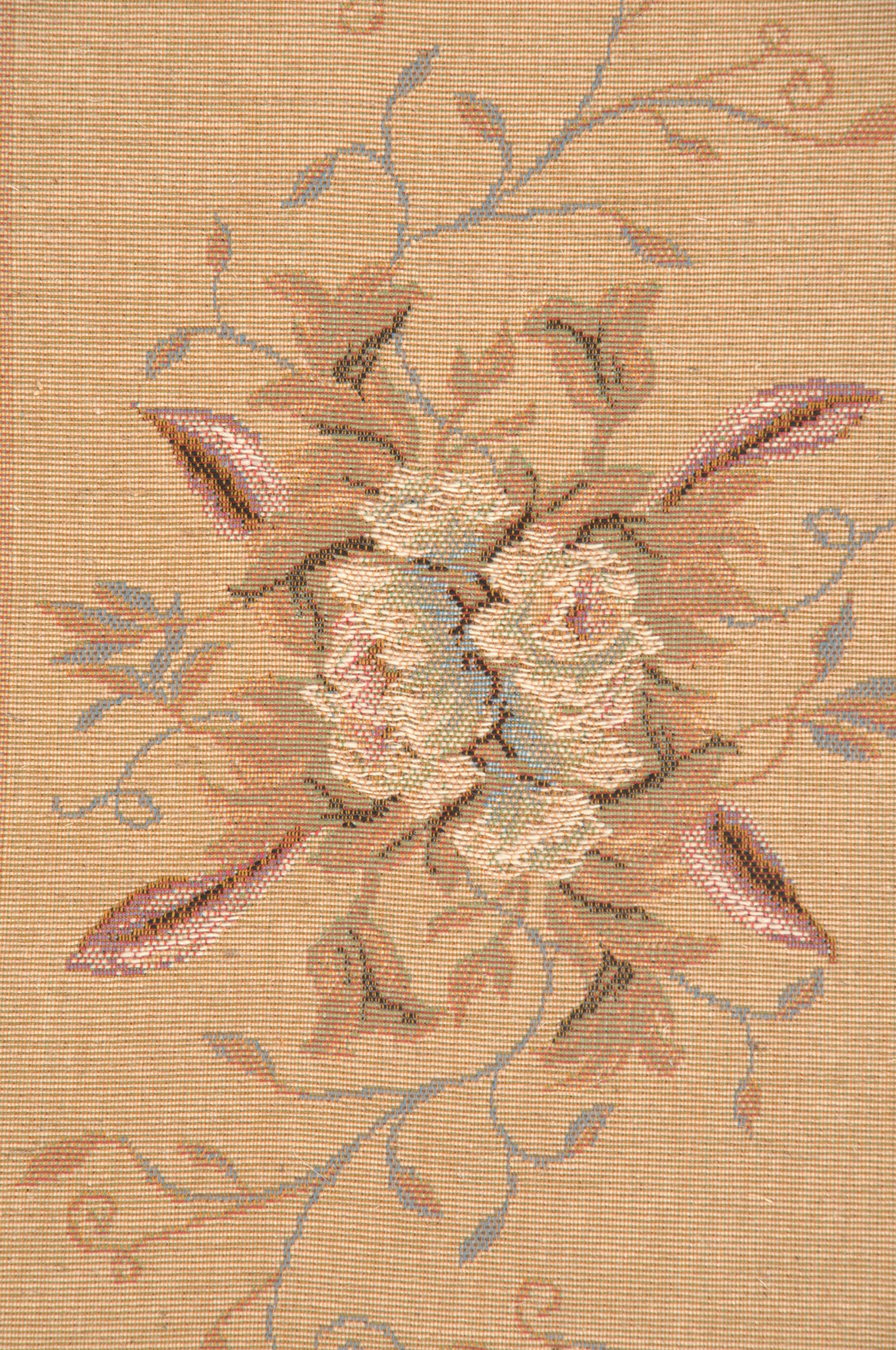 Orleans Floral Large French Tapestry Table Runner | Close Up 1