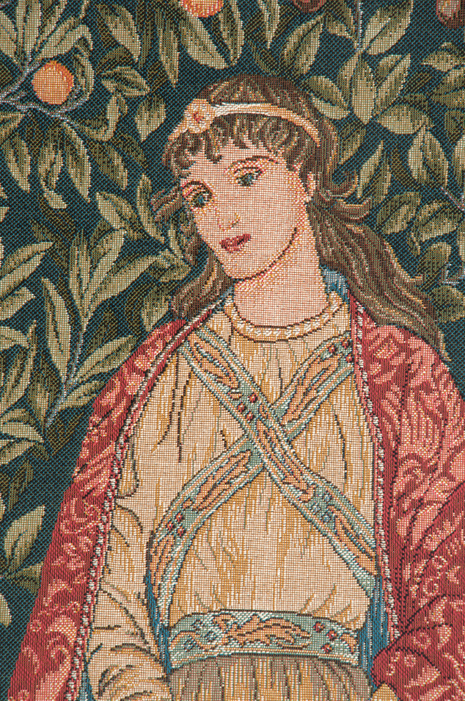 Orchard by William Morris French Tapestry | Close Up 1