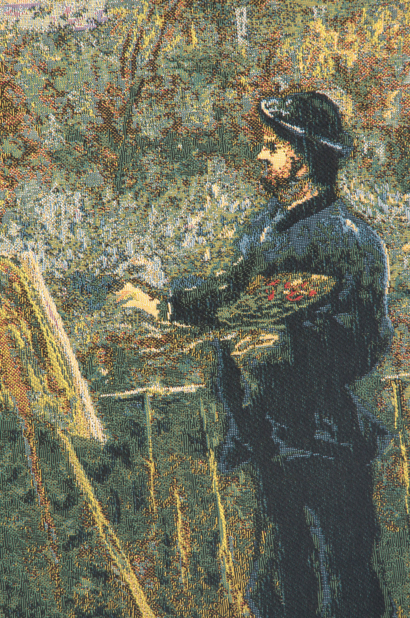 Monet Painting I European Tapestry | Close Up 1