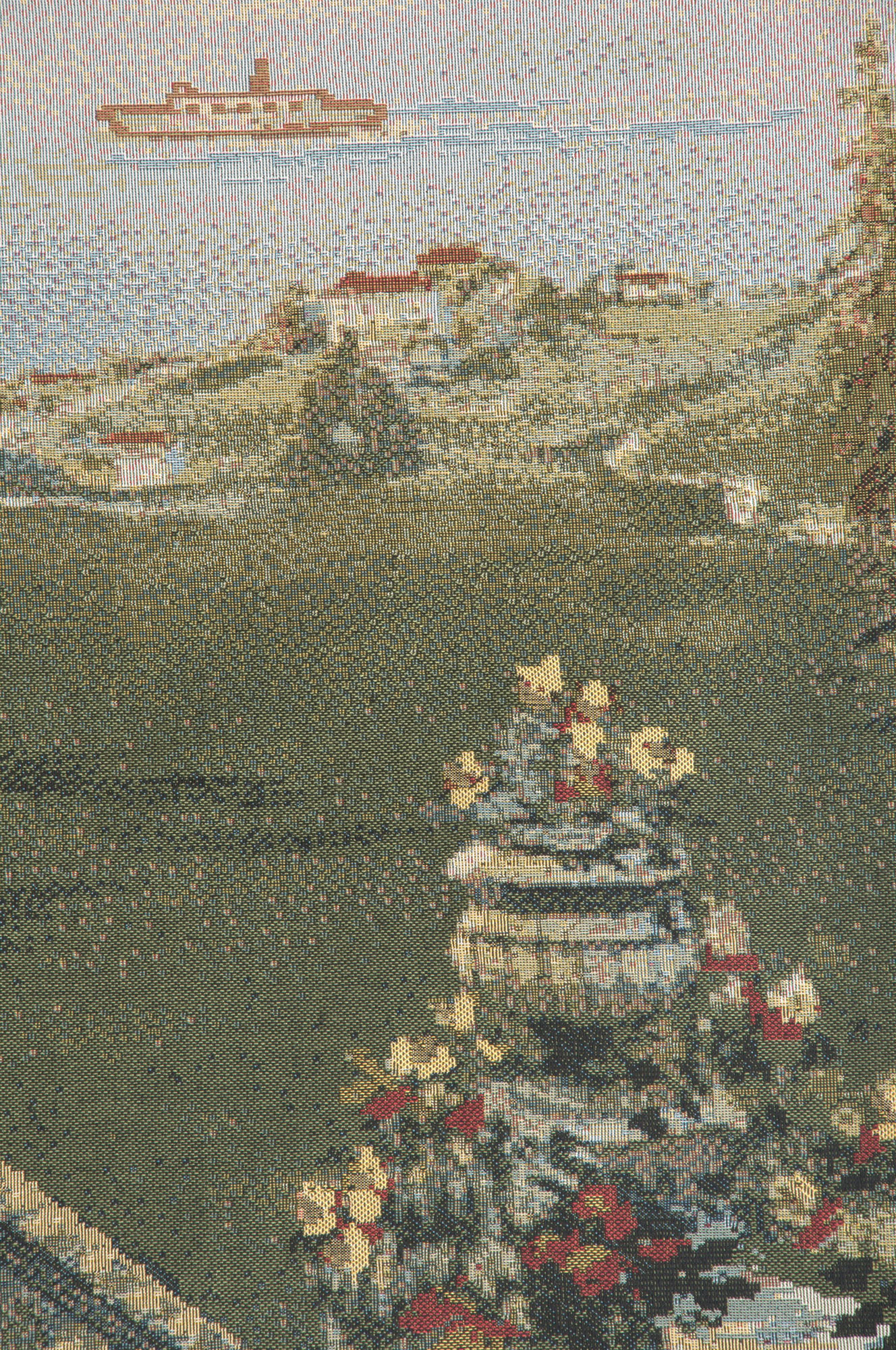 Lake Como 1 European Tapestries | Close Up 2