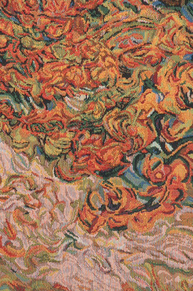 The Mulberry Tree - Van Gogh Belgian Tapestry | Close Up 2