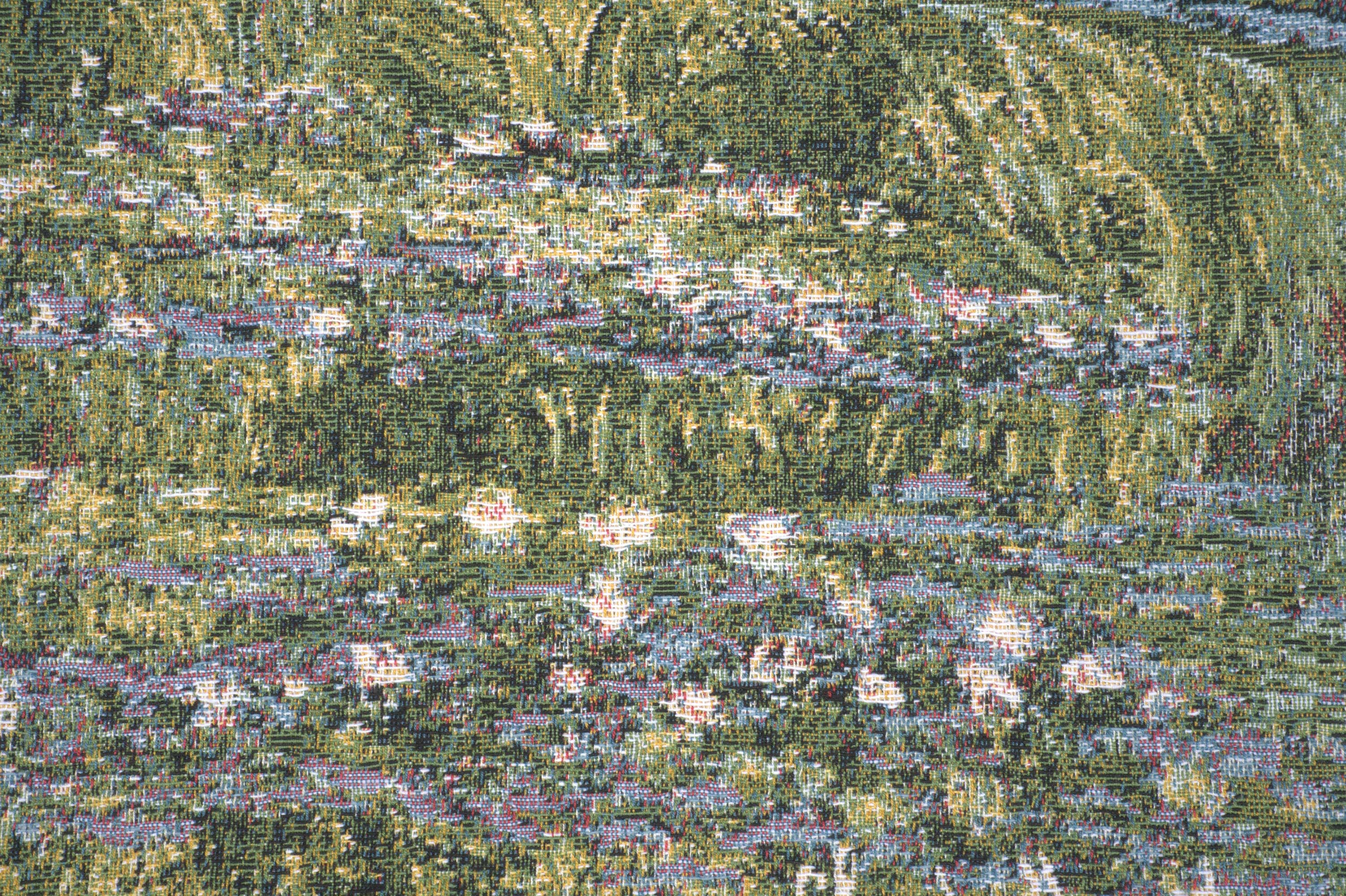 Monet's Bridge at Giverny I European Cushion Cover | Close Up 4