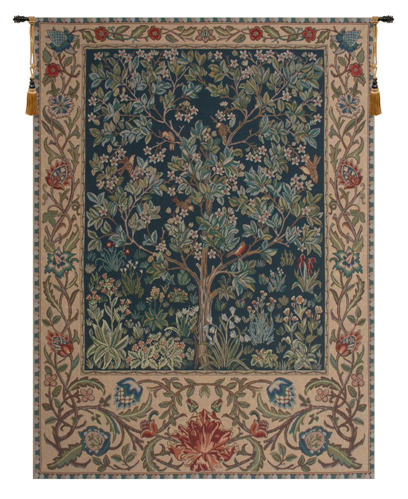 Home Decor Gift Tree of Life William Morris Belgian Tapestry Wall Hanging New