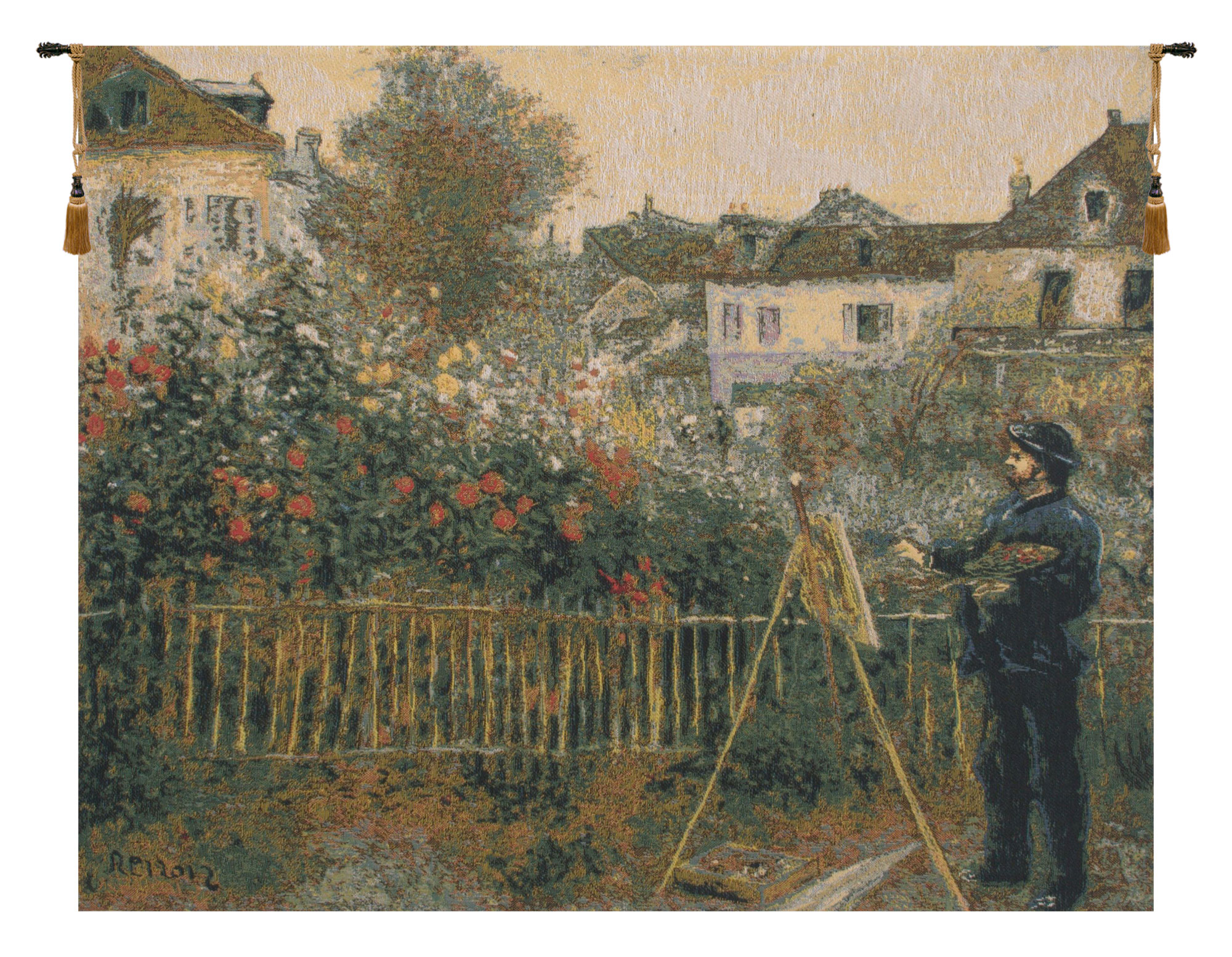 Monet Painting I European Tapestry Wall Hanging