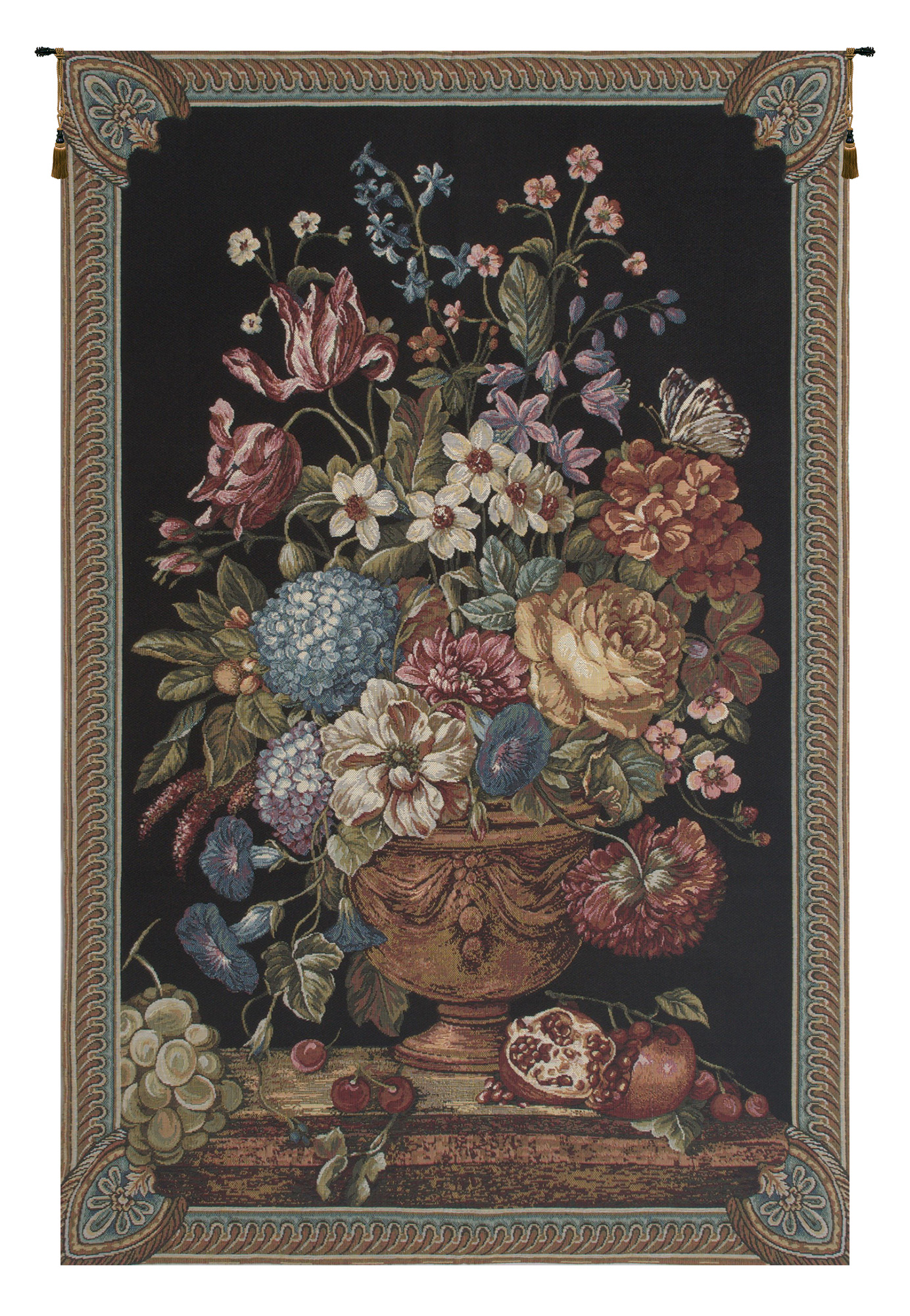 Floral Bouquet Thoughts by Lucio Battisti European Tapestries