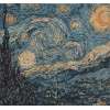 Van Gogh's Starry Night Small European Cushion Cover | Close Up 1