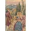 Dame e Lago Italian Tapestry Wall Hanging | Close Up 2