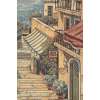 Bellagio Scalinata Italian Tapestry Wall Hanging | Close Up 2