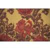 Chrysanthemum Bordo II Belgian Throw | Close Up 1