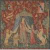 A Mon Seul Desir III Large French Tapestry Cushion | Close Up 1