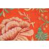 Peony Orange A French Tapestry Cushion | Close Up 3