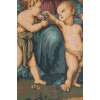 Madonna del Cardellino II Italian Tapestry Wall Hanging | Close Up 2