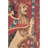 Portiere Medieval Lion  European Tapestry | Close Up 1