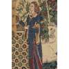 Lady and the Organ, Beige  Belgian Tapestry | Close Up 1