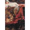 Lady of Shalott Belgian Tapestry Wall Hanging | Close Up 2