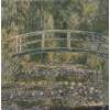 Monet's Bridge at Giverny I European Cushion Cover | Close Up 1