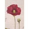 Poppy White French Tapestry Table Runner | Close Up 2
