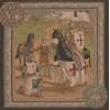 Templar's 1 French Tapestry Cushion | Close Up 1