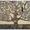 Lebensbaum Tree Belgian Tapestry Cushion | Close Up 1