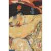 Virgin Klimt Faces Belgian Tapestry Wall Hanging | Close Up 2