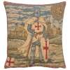 Templier III Decorative Cushion Cover Soft Throw Pillow Case 13x13 in Cotton