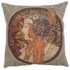 Rousse European Decorative Cushion Cover Soft Throw Pillow Case 18x18 in Cotton