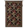 Elegant Floral Scroll II European Tapestry - Wall Art Hanging Decor - 80x52 Inch