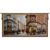 Broadway 27x51 in Jacquard Woven Decorative Tapestry - New York City Tapestry