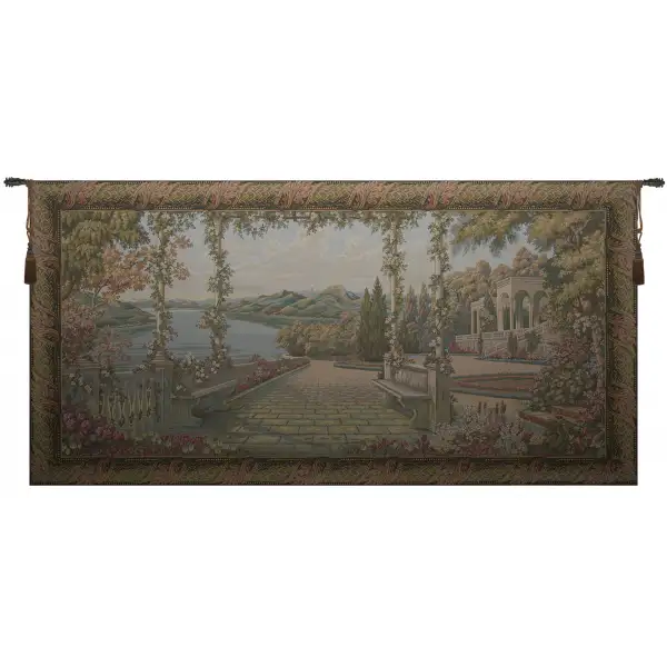 Fishing at the Lake Vertical Italian Tapestry Wall Hanging by Francois –  HomeDecorTapestries
