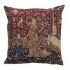 Throw Pillow Cover Lady and Unicorn Taste Decorative Belgian Woven Cushion Cover