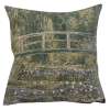 Monet's Bridge at Giverny European Decorative Tapestry Cushion Throw Pillowcase