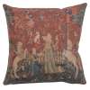 The Taste Lady and the Unicorn French Jacquard Tapestry Cushion Cover 14x14 inch