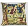 Throw Pillow Covers | Wine Making Medieval Belgian Pillow Case 14x14 inch